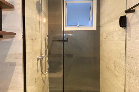 Banheiro da Suíte de apartamento à venda com 2 quartos, 65m² em Chácara Santo Antônio, São Paulo