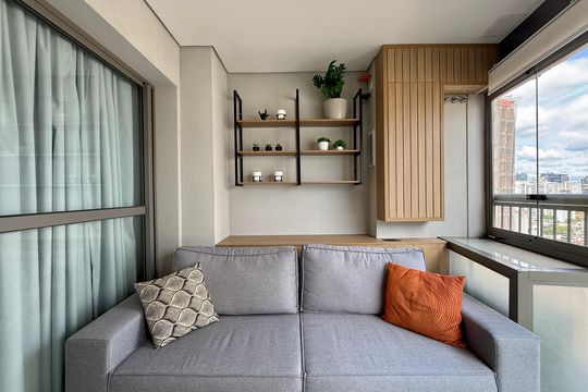 Sala  de kitnet/studio à venda com 0 quarto, 32m² em Jardim das Acacias, São Paulo