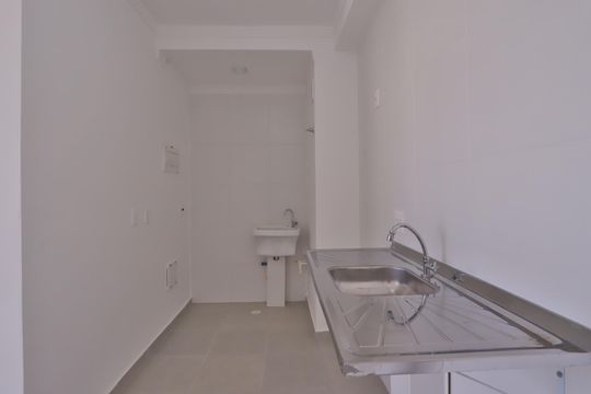 Cozinha de apartamento para alugar com 2 quartos, 39m² em Belenzinho, São Paulo