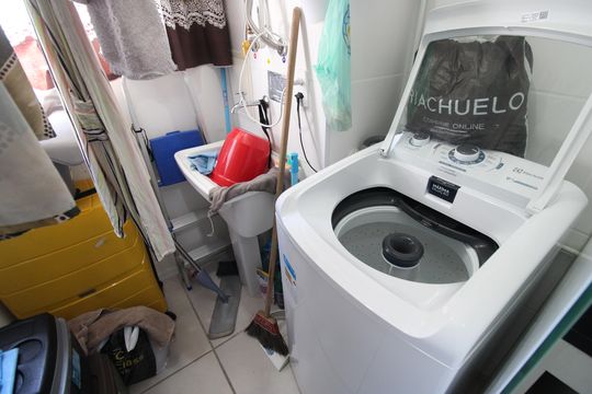 Área de serviço de apartamento à venda com 1 quarto, 35m² em Jacarepaguá, Rio de Janeiro