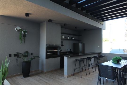 Área comum - Churrasqueira de apartamento à venda com 1 quarto, 35m² em Jacarepaguá, Rio de Janeiro