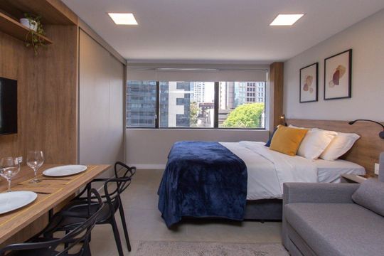 Studio de kitnet/studio para alugar com 1 quarto, 29m² em Três Figueiras, Porto Alegre
