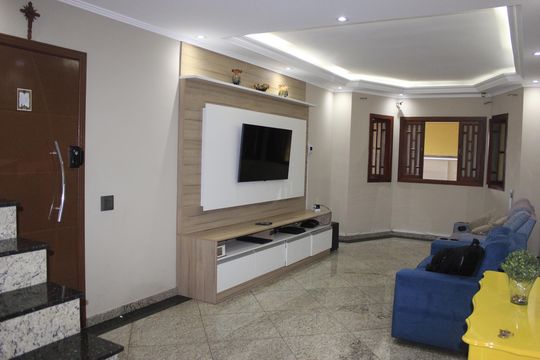 Sala  de casa à venda com 3 quartos, 158m² em Jardim Bebedouro, Guarulhos