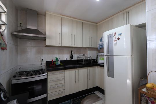 Cozinha de apartamento à venda com 2 quartos, 66m² em Vila Prudente, São Paulo