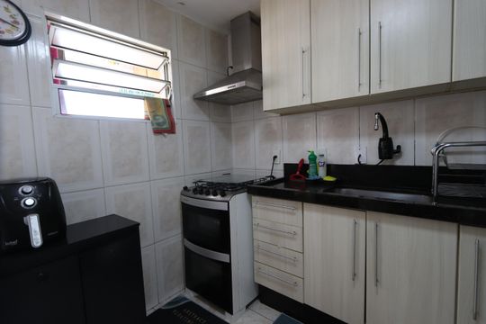 Cozinha de apartamento à venda com 2 quartos, 66m² em Vila Prudente, São Paulo
