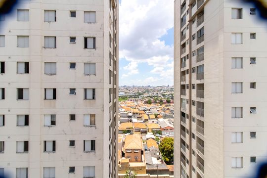 Vista da Suíte de apartamento para alugar com 3 quartos, 63m² em Ponte Grande, Guarulhos
