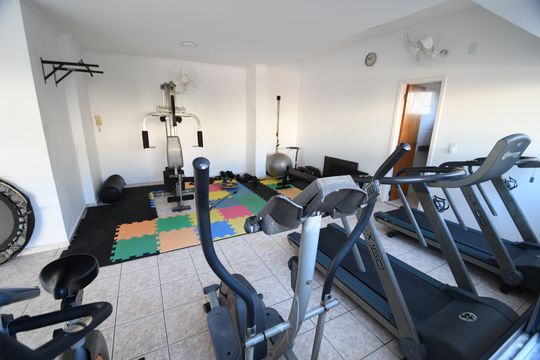Área comum - Academia de apartamento à venda com 3 quartos, 76m² em Vila Guararapes, Campinas