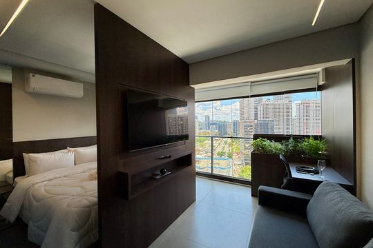 Kitnet/Studio para alugar com 1 quarto, 27m² em Jardim das Acacias, São Paulo