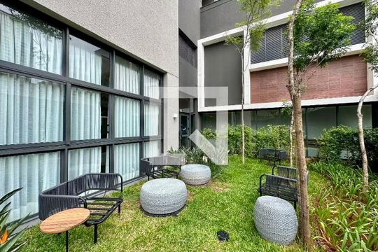 Área comum de kitnet/studio à venda com 0 quarto, 26m² em Jardim das Acacias, São Paulo