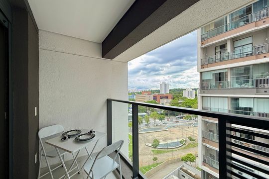 Sacada de kitnet/studio à venda com 0 quarto, 26m² em Jardim das Acacias, São Paulo