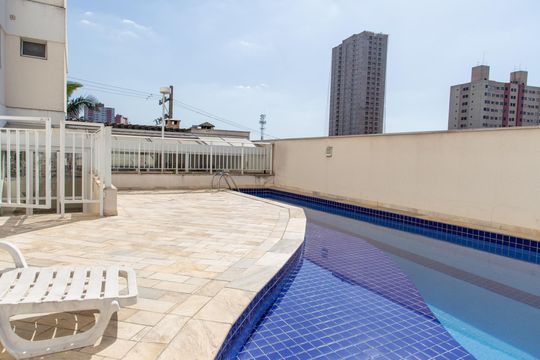 Piscina de apartamento à venda com 2 quartos, 51m² em Centro, Diadema