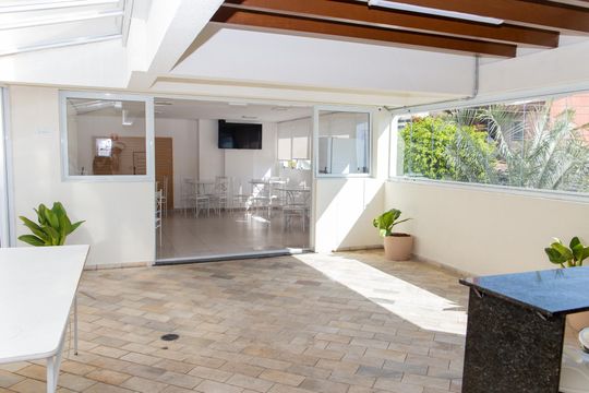 Área comum de apartamento à venda com 2 quartos, 51m² em Centro, Diadema