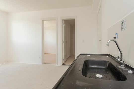 Cozinha de apartamento para alugar com 2 quartos, 35m² em Usina Piratininga, São Paulo
