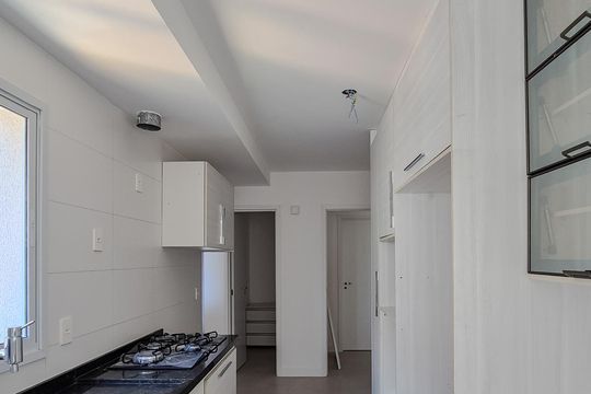 Cozinha - Armários de apartamento para alugar com 3 quartos, 137m² em Jardim do Mar, São Bernardo do Campo