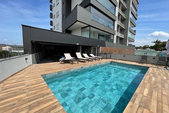 Área comum de apartamento à venda com 3 quartos, 140m² em Morro do Espelho, São Leopoldo