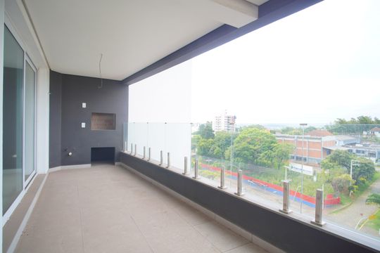 Varanda da Sala de apartamento à venda com 3 quartos, 240m² em Morro do Espelho, São Leopoldo