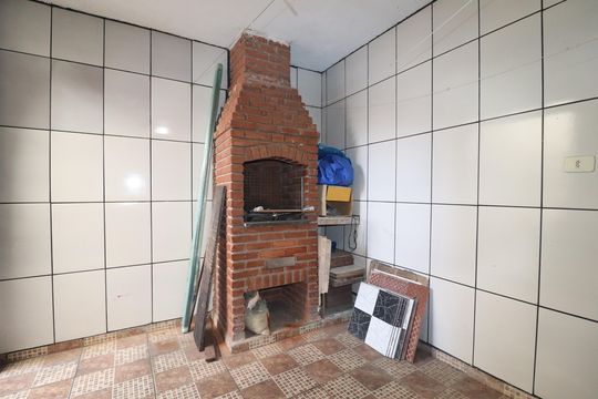 Churrasqueira de casa à venda com 3 quartos, 125m² em Jardim Jamaica, Santo André