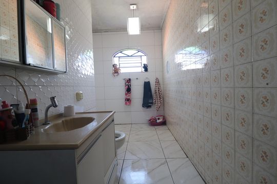 Casa 2 Banheiro  de casa à venda com 3 quartos, 125m² em Jardim Jamaica, Santo André