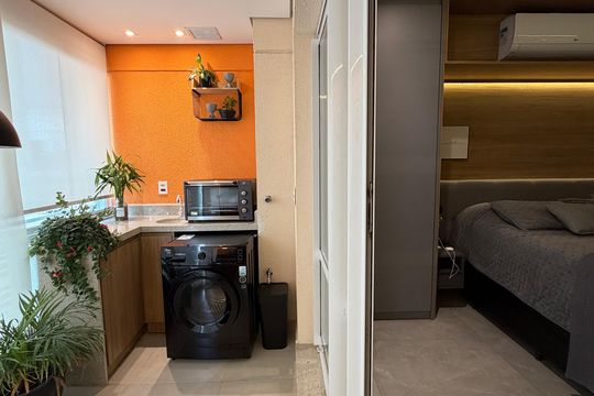 Apartamento à venda com 1 quarto, 47m² em Campo Belo, São Paulo