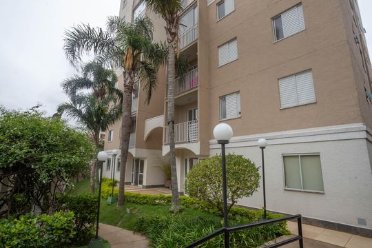 Fachada do bloco  de apartamento para alugar com 2 quartos, 69m² em Taboão, São Bernardo do Campo
