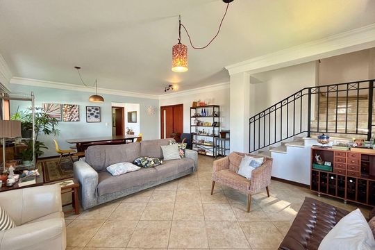 Sala de casa de condomínio à venda com 4 quartos, 265m² em Lot. Alphaville Campinas, Campinas