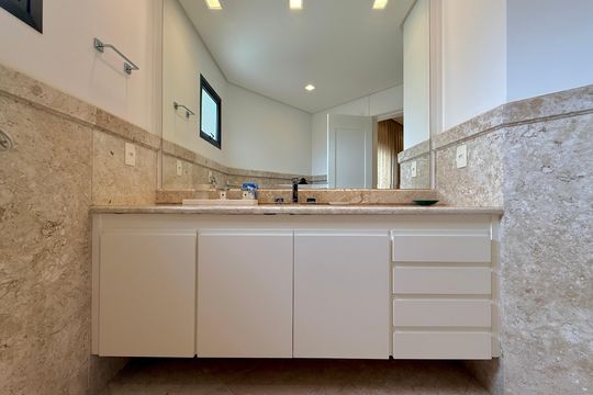 Banheiro Suíte 3 de apartamento à venda com 3 quartos, 400m² em Campo Belo, São Paulo