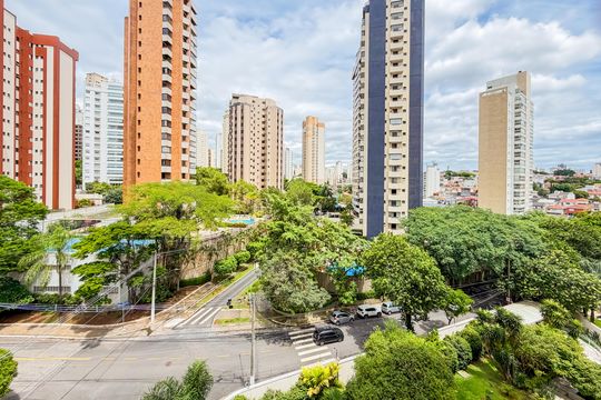 Vista da Suíte de apartamento à venda com 3 quartos, 145m² em Jardim Vila Mariana, São Paulo