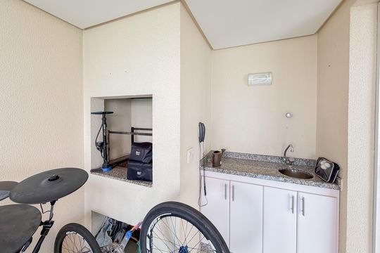 Varanda da Sala de apartamento à venda com 3 quartos, 145m² em Jardim Vila Mariana, São Paulo