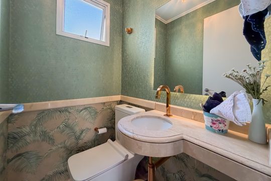 Lavabo de apartamento para alugar com 3 quartos, 175m² em Jardim Vila Mariana, São Paulo