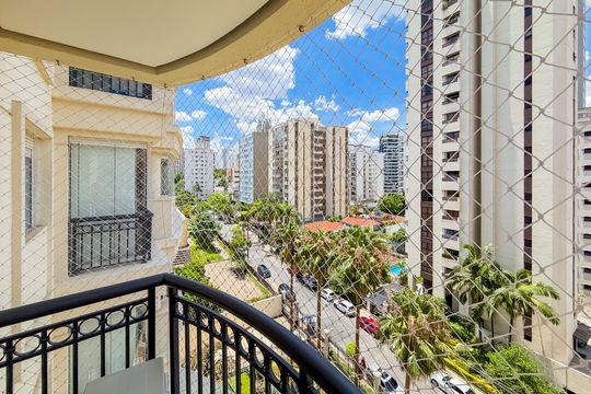 Suíte Master - Varanda de apartamento para alugar com 3 quartos, 175m² em Jardim Vila Mariana, São Paulo