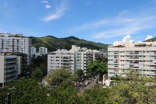 Terraço - Vista de apartamento à venda com 3 quartos, 168m² em Freguesia (jacarepaguá), Rio de Janeiro