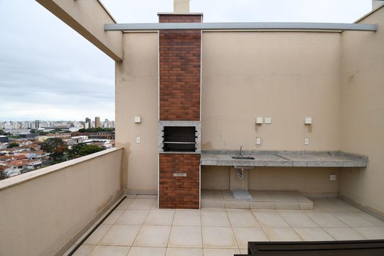 Área comum - Churrasqueira de apartamento para alugar com 2 quartos, 66m² em Vila Industrial (campinas), Campinas