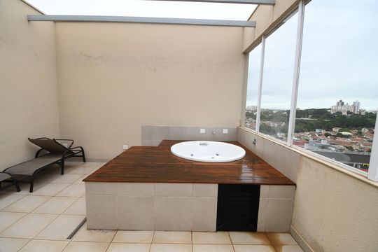Área comum de apartamento para alugar com 2 quartos, 66m² em Vila Industrial (campinas), Campinas
