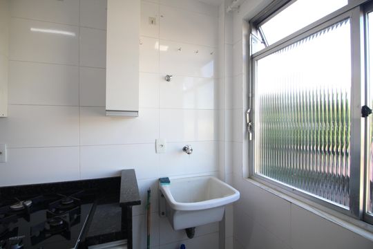 Área de Serviço de apartamento à venda com 2 quartos, 53m² em Taquara, Rio de Janeiro