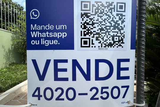 Placa de apartamento à venda com 3 quartos, 123m² em Rio Branco, Novo Hamburgo