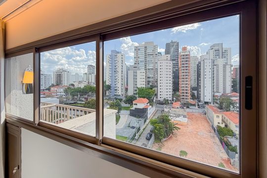 Vista  de kitnet/studio para alugar com 1 quarto, 24m² em Vila Mariana, São Paulo