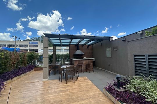 Área comum - Churrasqueira de apartamento à venda com 2 quartos, 84m² em Centro Comercial Jubran, Barueri