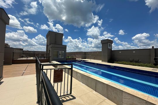 Área comum - Piscina de apartamento à venda com 2 quartos, 84m² em Centro Comercial Jubran, Barueri