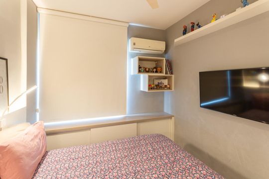 Suíte de apartamento à venda com 2 quartos, 54m² em Riachuelo, Rio de Janeiro