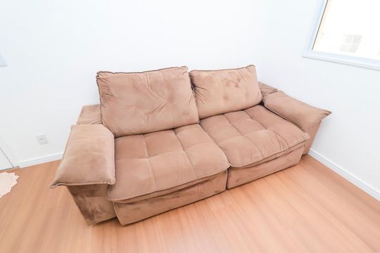 Sala de apartamento para alugar com 2 quartos, 44m² em Gleba do Pêssego, São Paulo