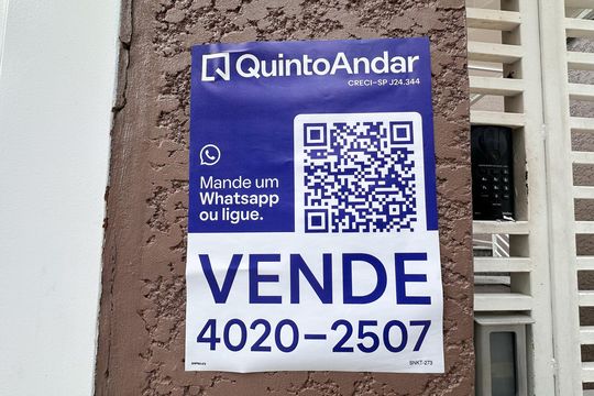 Placa de apartamento à venda com 2 quartos, 62m² em Baeta Neves, São Bernardo do Campo