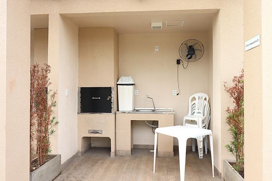 Área comum - Churrasqueira de apartamento à venda com 2 quartos, 40m² em Sarandi, Porto Alegre