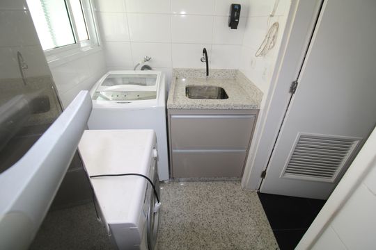 Área de Serviço de apartamento à venda com 2 quartos, 97m² em Santana, São Paulo