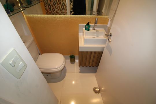 Lavabo de apartamento à venda com 2 quartos, 97m² em Santana, São Paulo