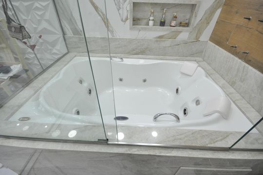 Banheiro do Quarto Suíte de casa à venda com 2 quartos, 260m² em Vila Sabrina, São Paulo