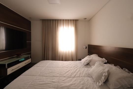 Quarto Suíte de apartamento à venda com 3 quartos, 106m² em Chácara Califórnia, São Paulo