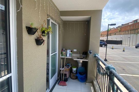 Varanda de apartamento para alugar com 2 quartos, 41m² em Tijuco Preto, Cotia