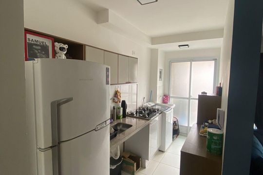 Cozinha de apartamento para alugar com 2 quartos, 41m² em Tijuco Preto, Cotia