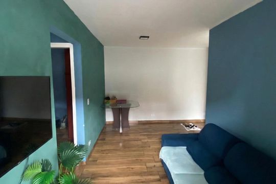 Sala de apartamento para alugar com 2 quartos, 41m² em Tijuco Preto, Cotia