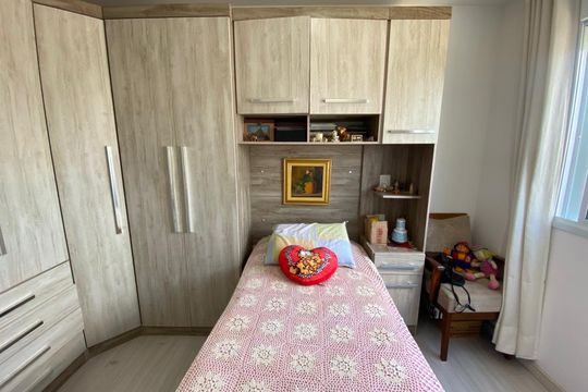 Quarto 1 de apartamento para alugar com 2 quartos, 43m² em Santo Amaro, São Paulo